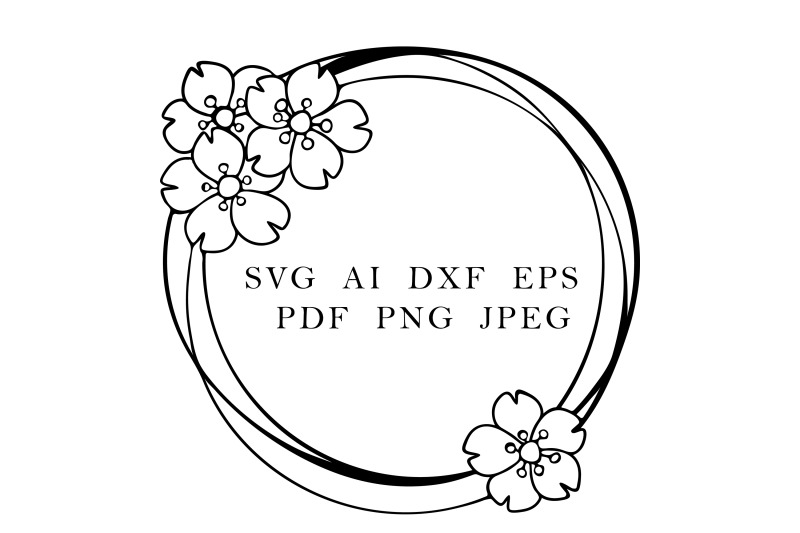 round-frame-with-sakura-flowers-cherry-blossom-wreath