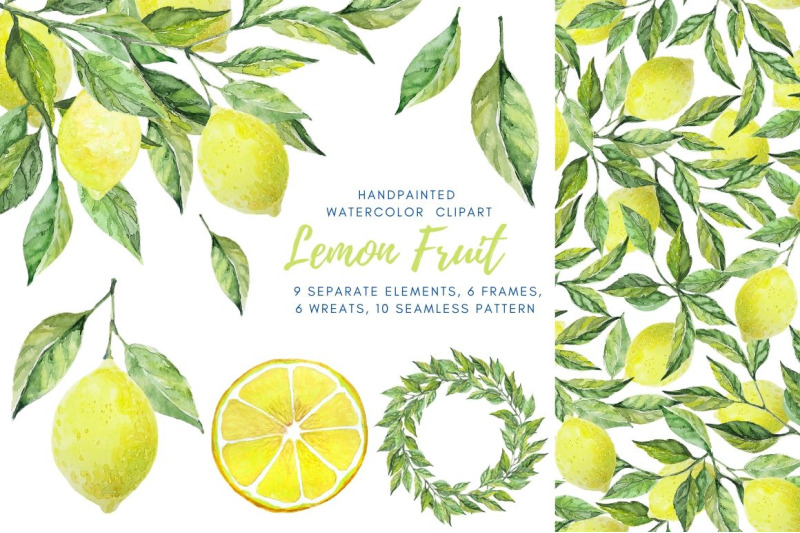 lemon-collection-set-of-lemon-elements