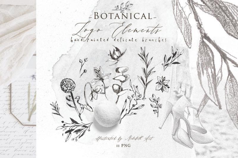 botanical-logo-elements