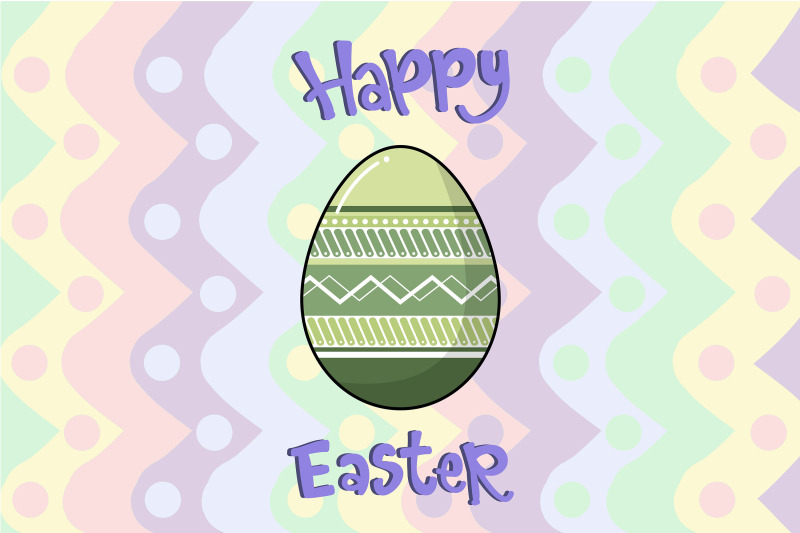 easter-dark-green-egg