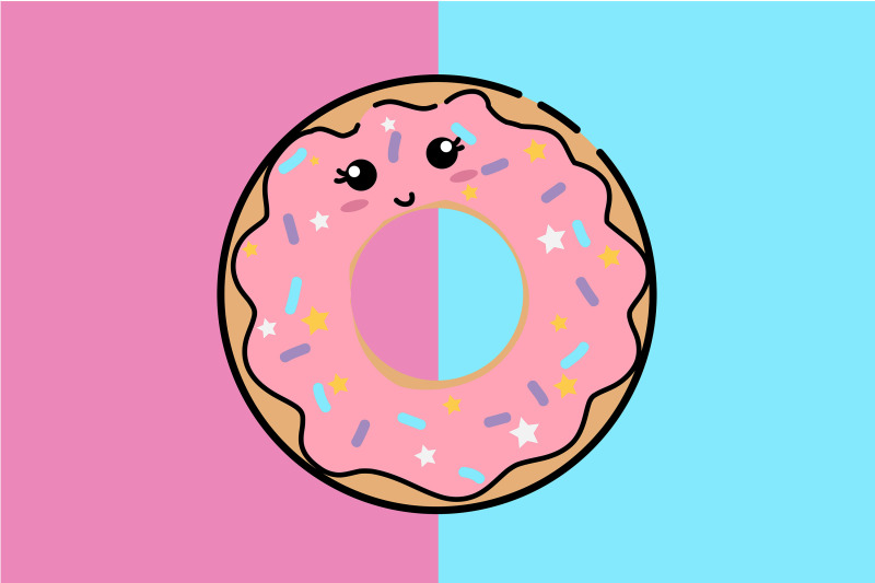 kawaii-cute-smile-donuts-art