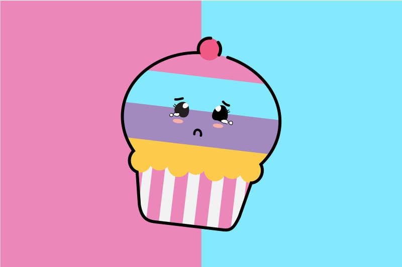 kawaii-cute-cry-cupcake