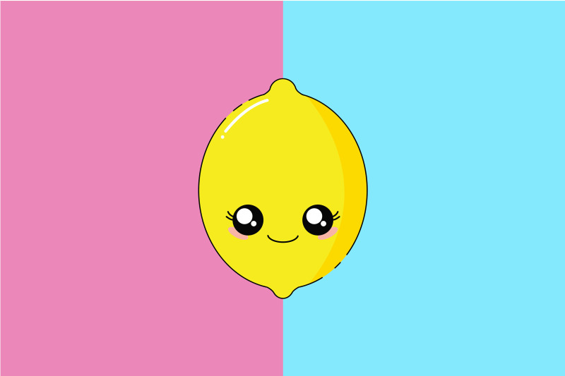 kawaii-cute-lemon-illustration