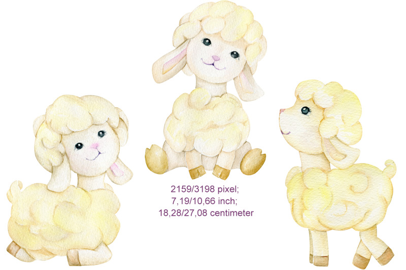 watercolor-easter-lamb-clipart-spring-hand-painted-holiday-sheep-and