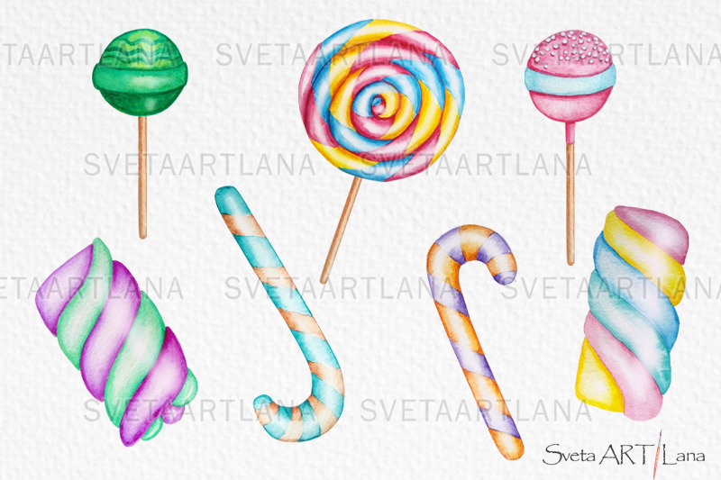 candy-watercolor-clipart