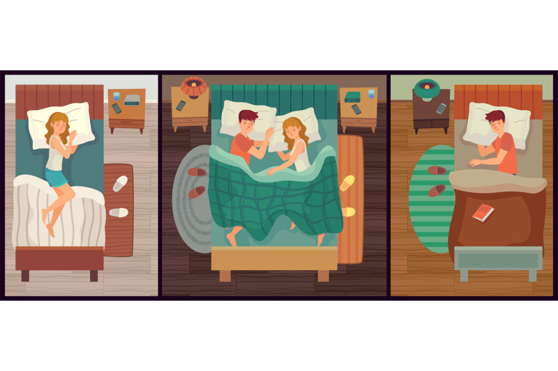 couple-of-people-sleeping-man-and-woman-asleep-alone-and-together-he