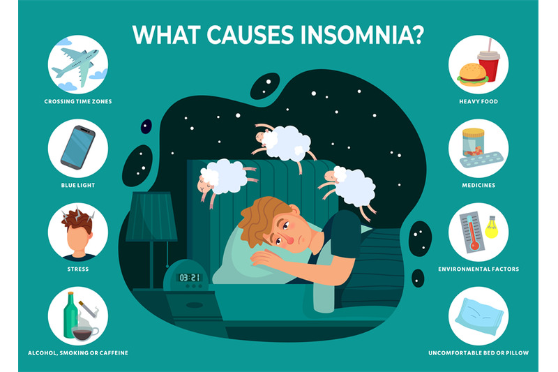 insomnia-causes-infographics-sleeping-disorder-reasons-man-dont-slee