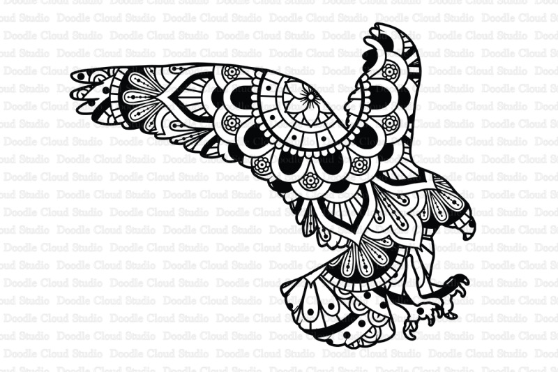 Free Free 128 Eagle Mandala Cricut SVG PNG EPS DXF File