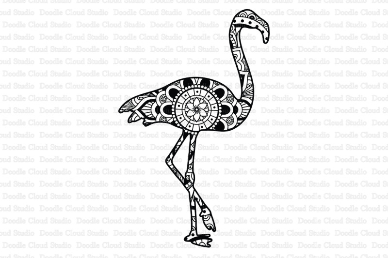 flamingo-mandala-svg-cut-files-flamingo-mandala-clipart