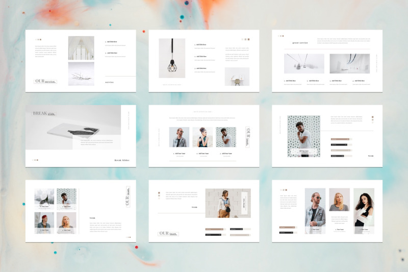 card-portfolio-powerpoint-template