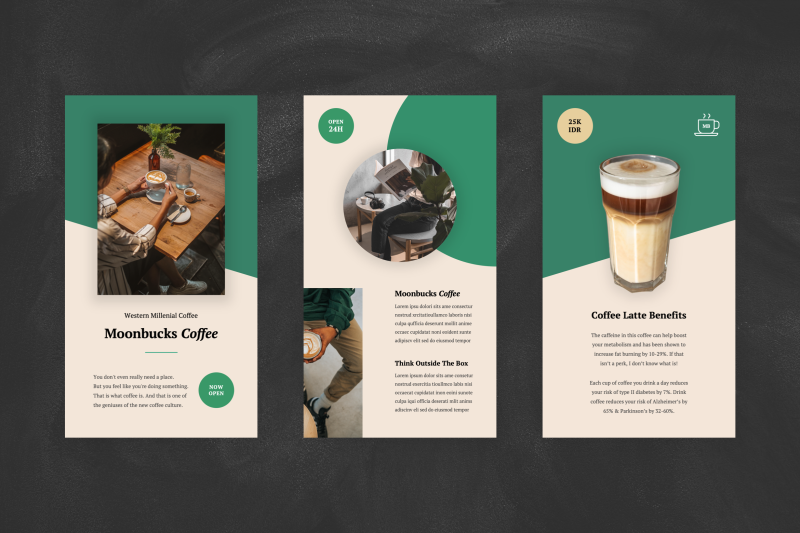 coffee-shop-instagram-stories-keynote-template