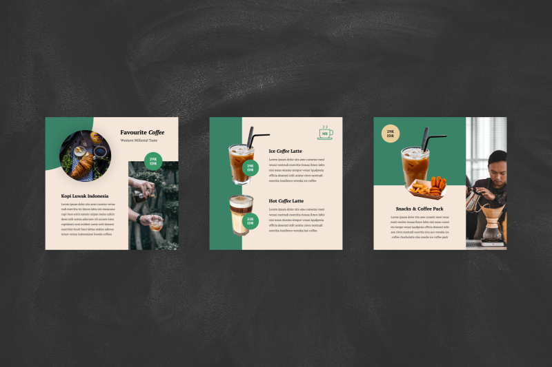 coffee-shop-instagram-post-google-slides-template