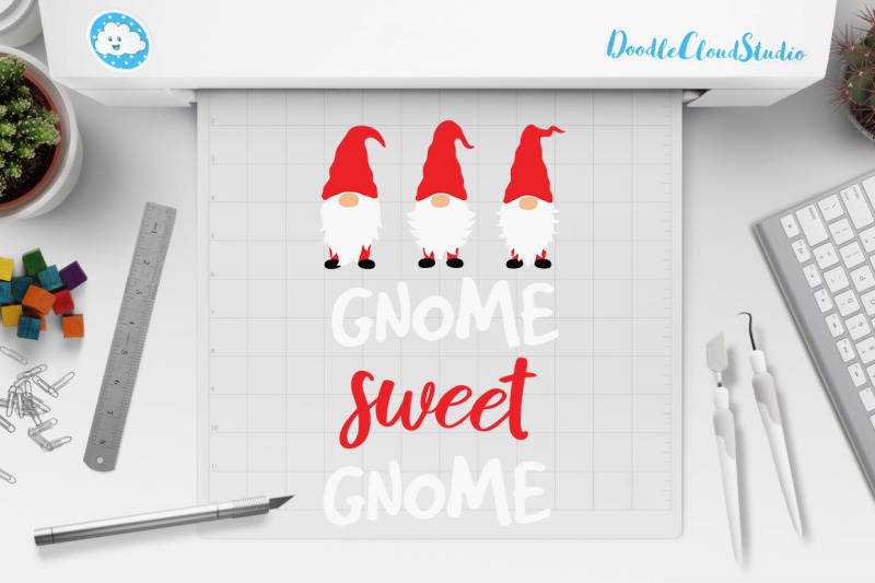 Free Free Gnome Sweet Gnome Svg 812 SVG PNG EPS DXF File