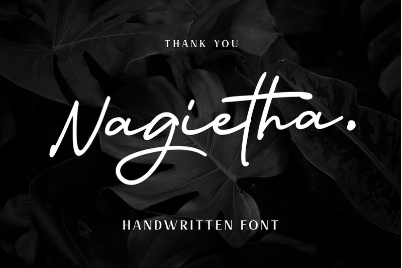nagietha-handwritten-font