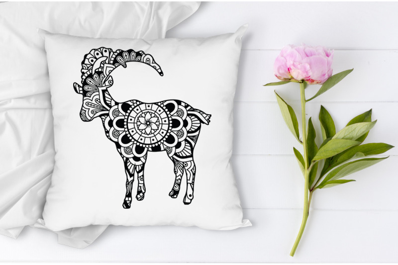 goat-mandala-svg-ibex-mandala-svg-animal-mandala-svg