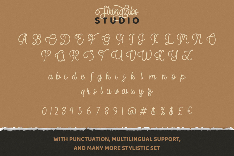 stringlabs-monoline-retro-font