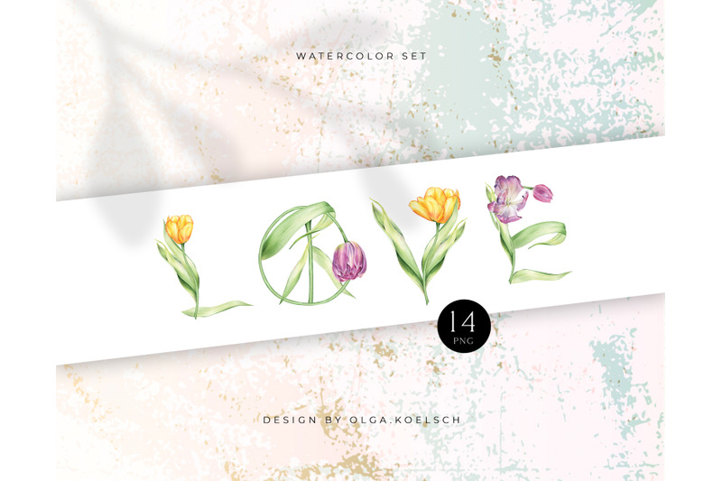 sale-love-peace-spring-watercolor-tulip-bundle