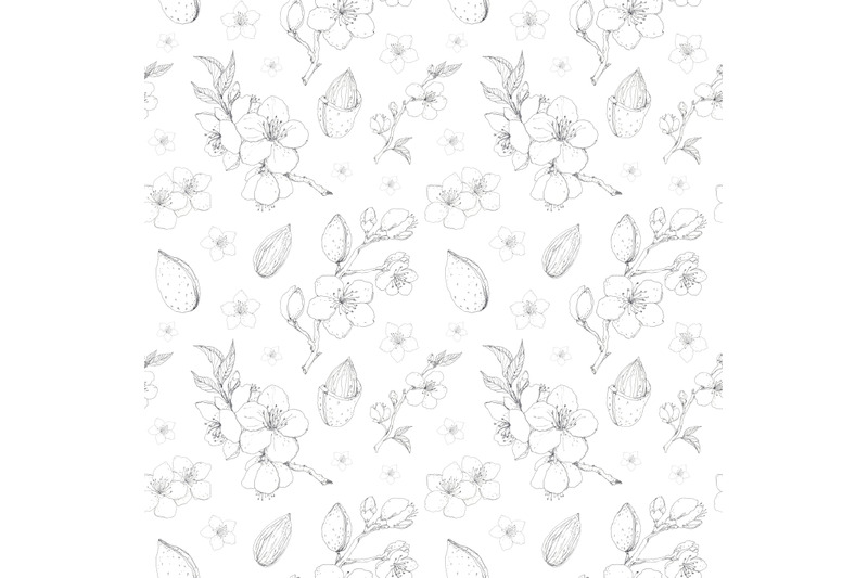 spring-blooming-almond-pen-ink-seamless-pattern