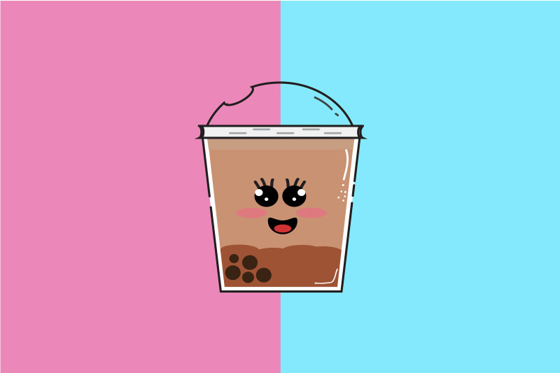 kawaii-cute-ice-cup-illustration