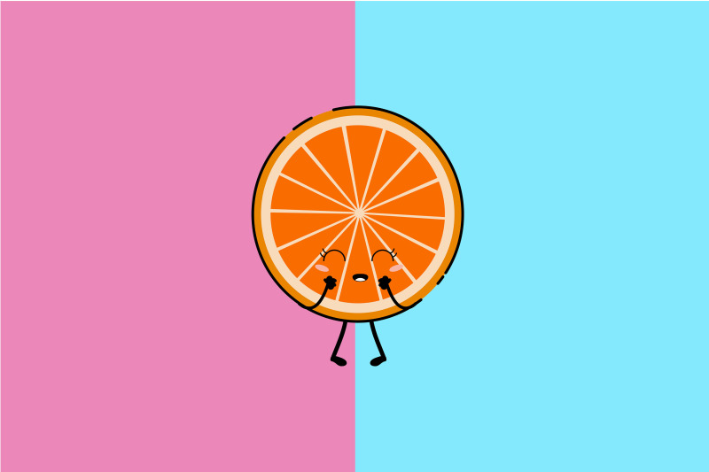 kawaii-cute-orange-art