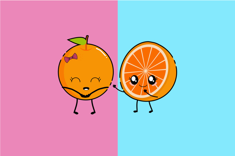 kawaii-cute-orange-art