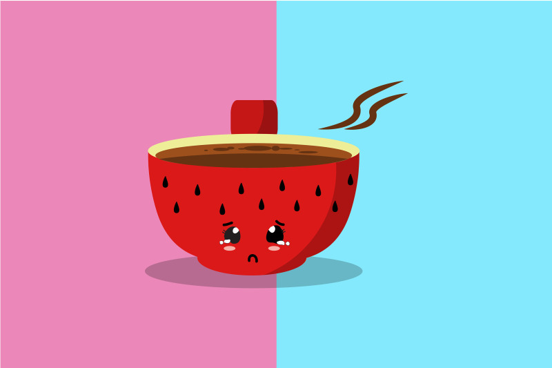 kawaii-cute-red-cup-coffee