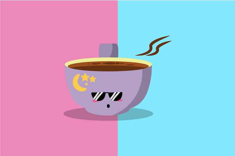 kawaii-cute-purple-cup-coffee