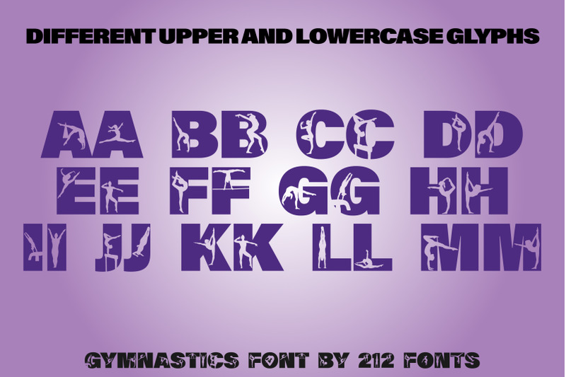 212-gymnastics-caps-display-font-gymnast-alphabet-otf