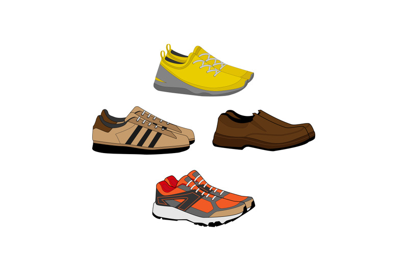 shoes-collection-simple-vector-illustration