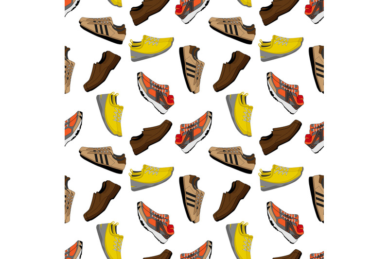 design-patterns-with-ornaments-of-various-shapes-of-shoes