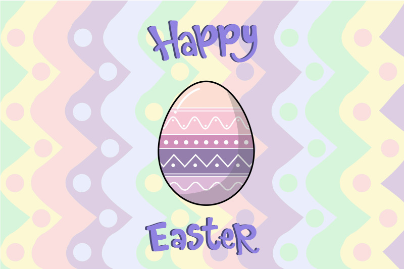 easter-egg-with-pink-geometric-pattern