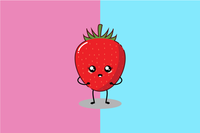 kawaii-cute-strawberry-art