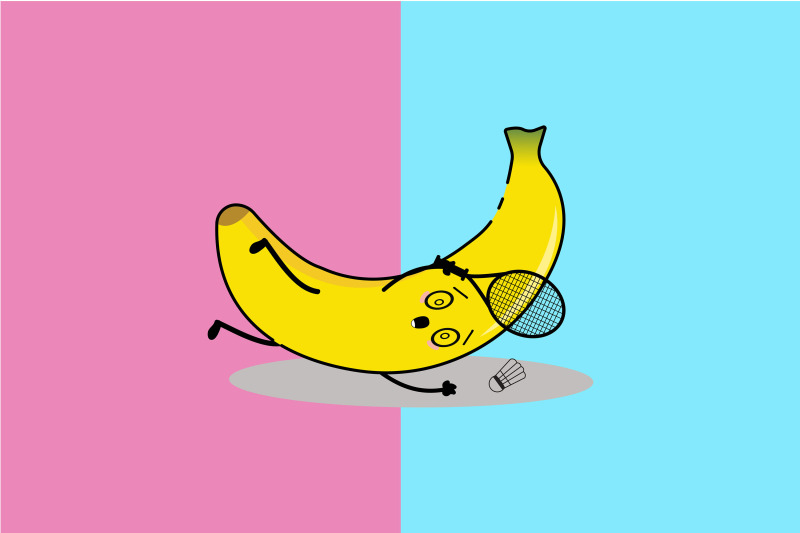 kawaii-cute-banana-art