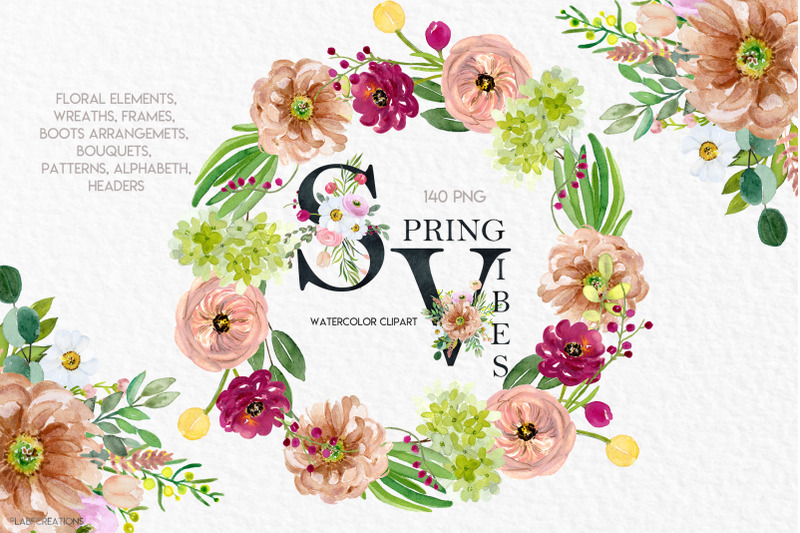 spring-vibes-watercolor-floral-clipart