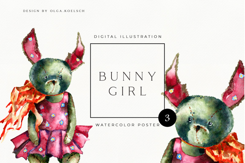printable-girl-nursery-decor-watercolor-wall-art-with-cute-bunny