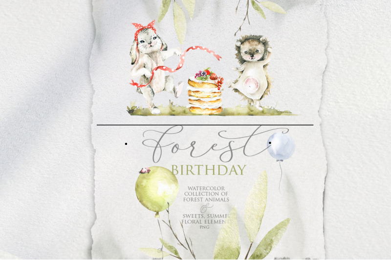 forest-birthday-watercolor-collection
