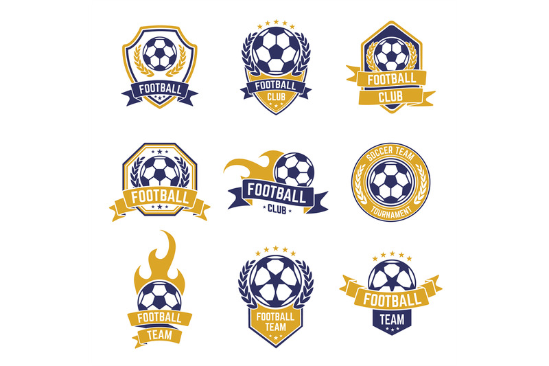 football-team-labels-soccer-ball-club-logo-sport-leagues-championshi