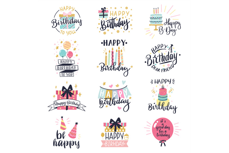 happy-birthday-logo-badge-greeting-lettering-cake-balloons-and-cand