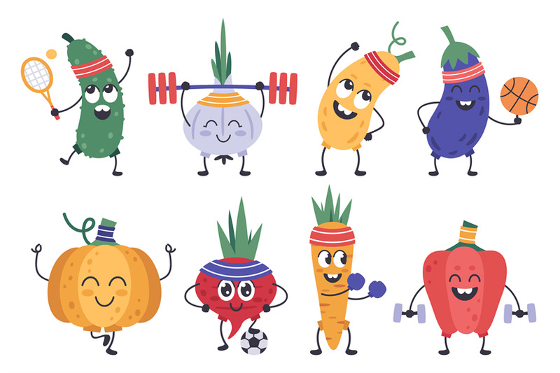 vegetables-fitness-funny-doodle-veggies-in-exercises-and-meditation-p