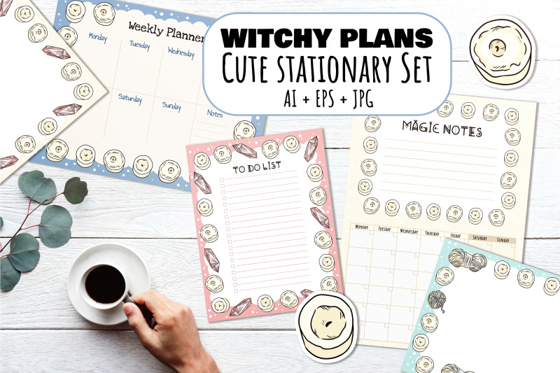 witchy-plans-cute-stationary-set
