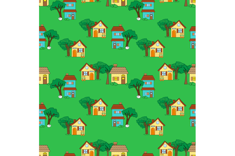 house-seamless-pattern