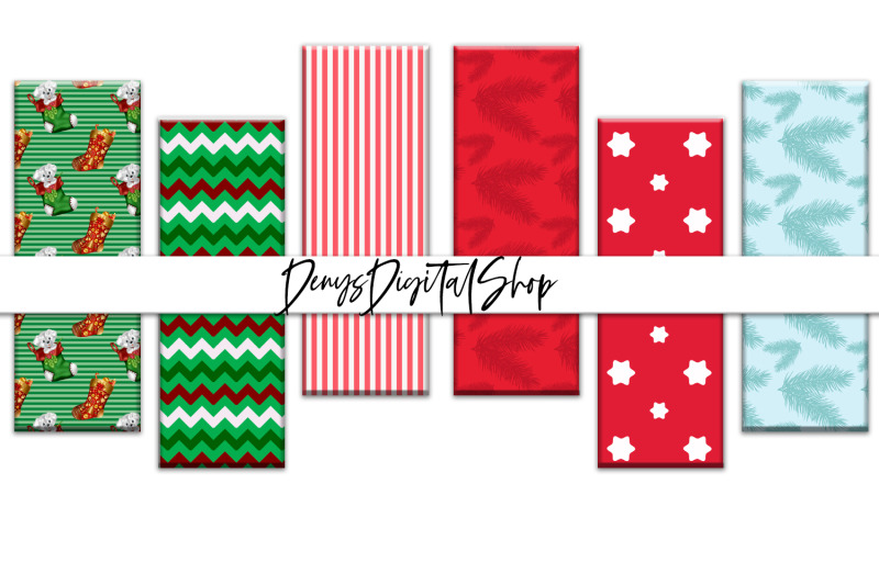digital-holiday-papers-digital-holiday-bookmarks
