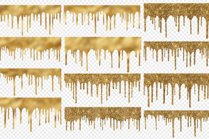 dripping-gold-clipart