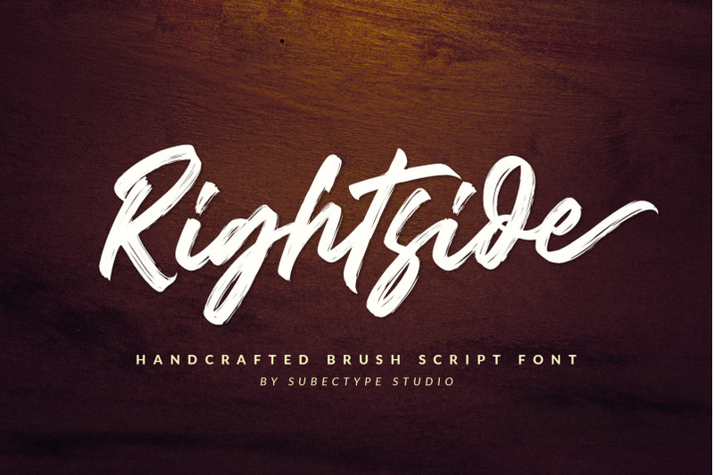 rightside-brush-script-font