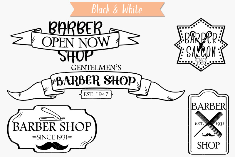 colored-barber-logos-retro-barber-sign-vintage-hair-salon