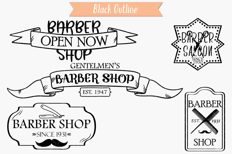 colored-barber-logos-retro-barber-sign-vintage-hair-salon