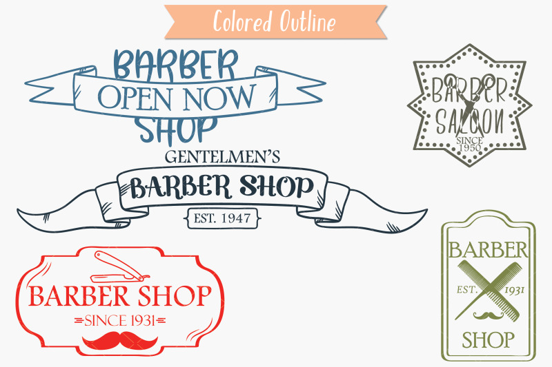 colored-barber-logos-retro-barber-sign-vintage-hair-salon