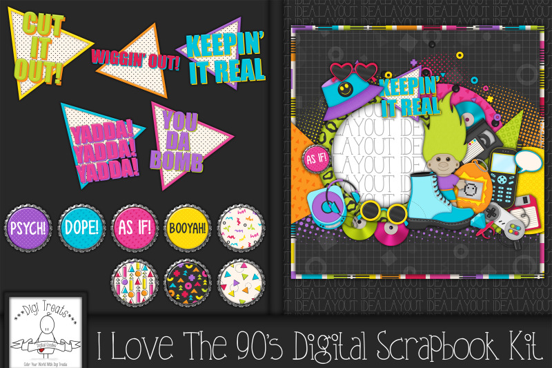 i-love-the-90-039-s-digital-scrapbook-kit