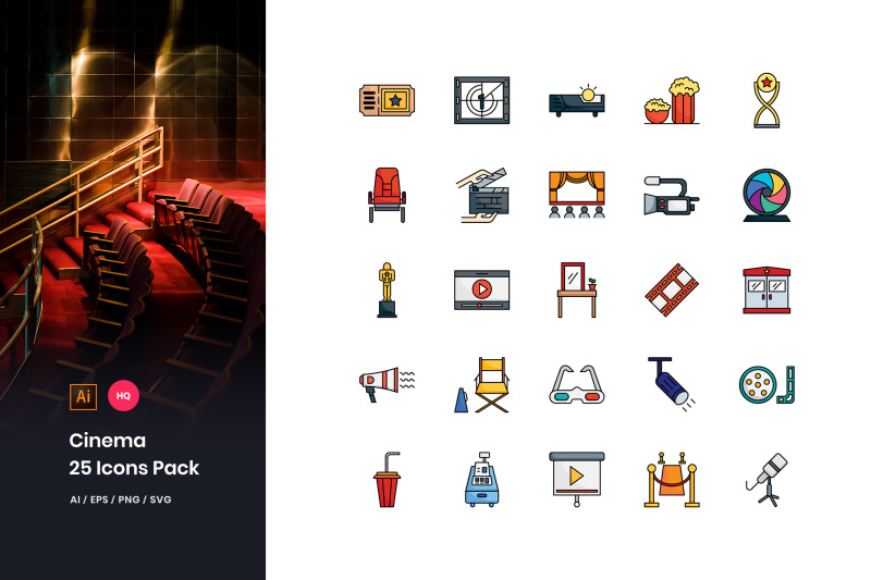 cinema-icons-pack