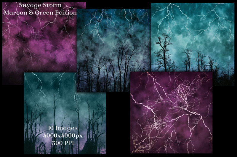 savage-storm-maroon-and-green-edition-backgrounds